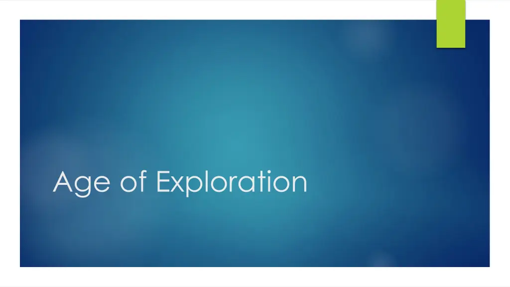 age of exploration n.w