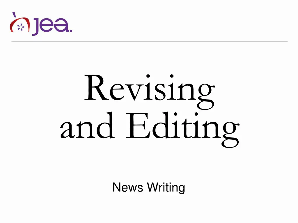 revising and editing n.w