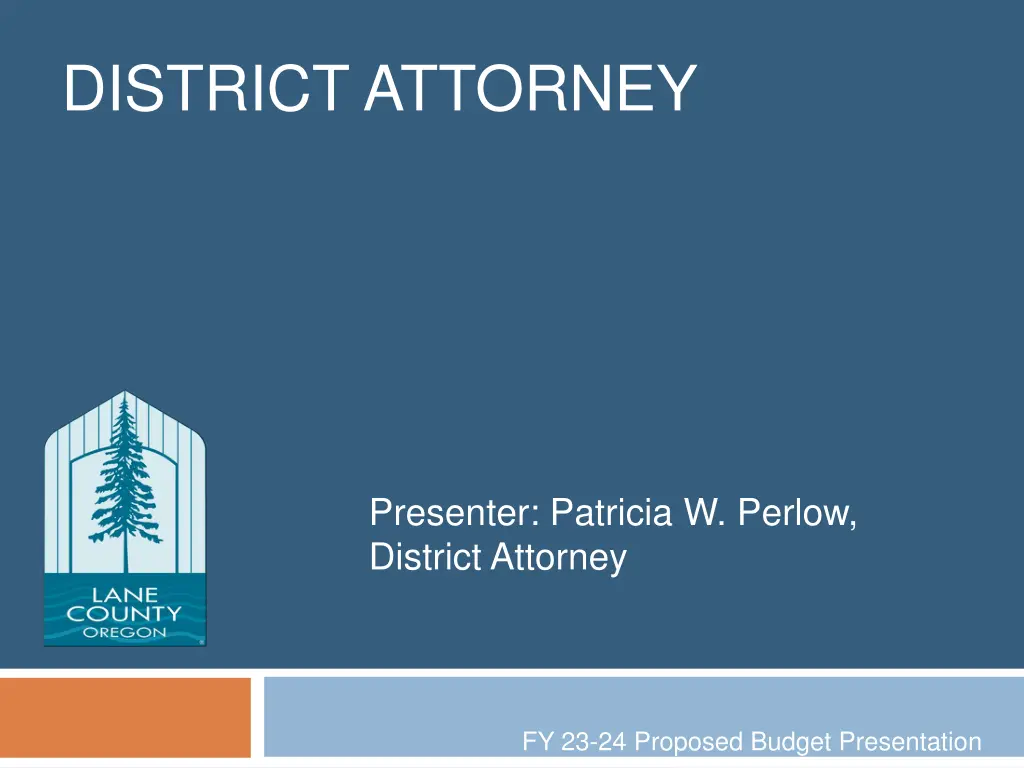 district attorney n.w