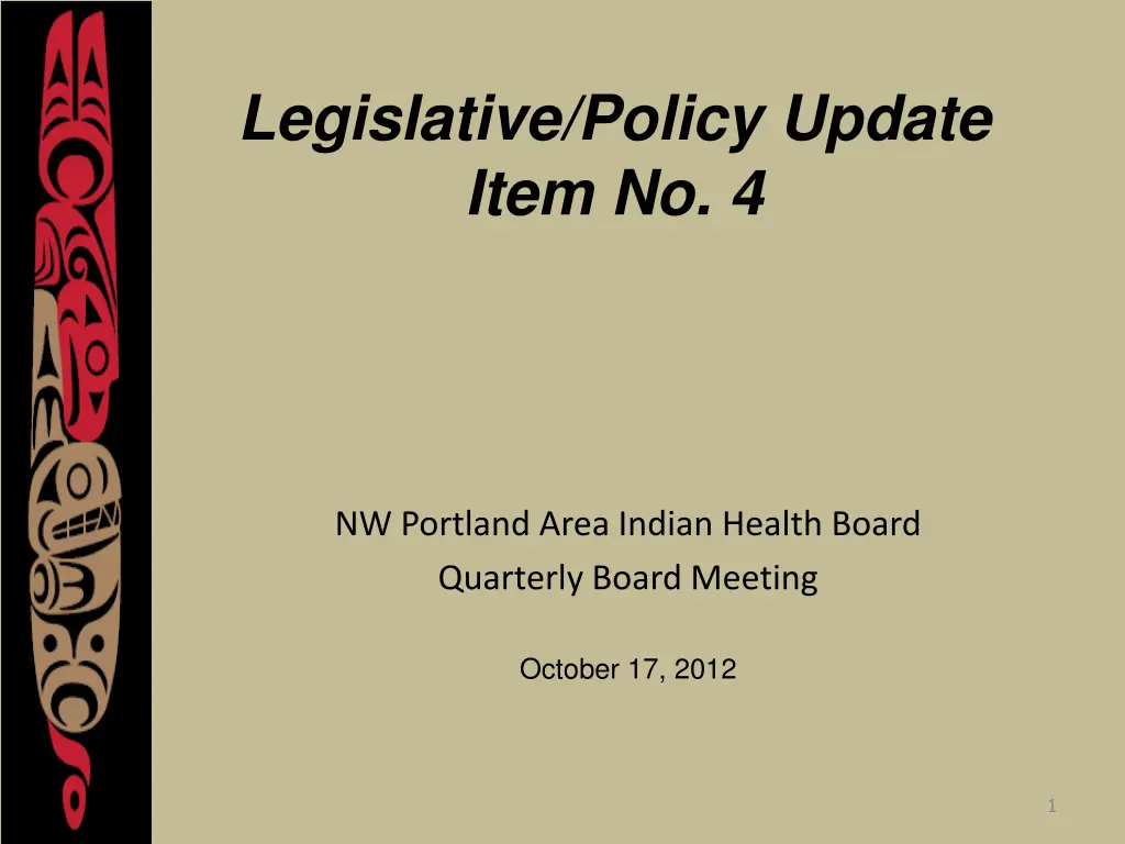 legislative policy update item no 4 n.w