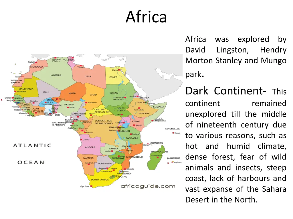 africa n.w