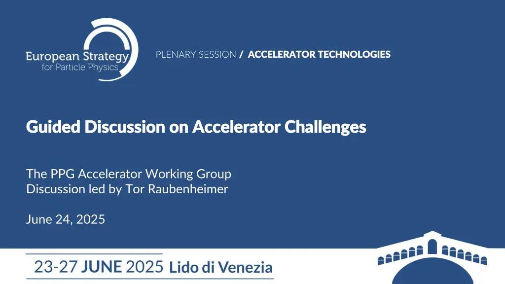 plenary session accelerator technologies n.w