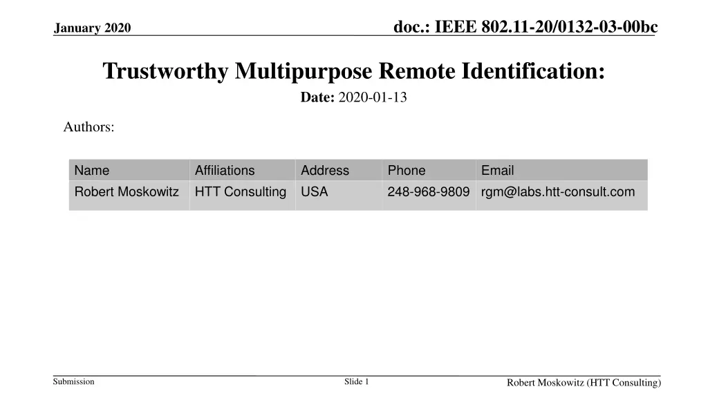 doc ieee 802 11 20 0132 03 00bc n.w