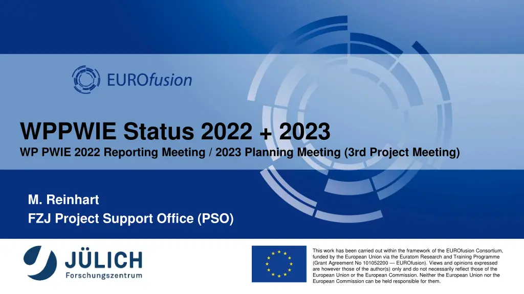 wppwie status 2022 2023 wp pwie 2022 reporting n.w