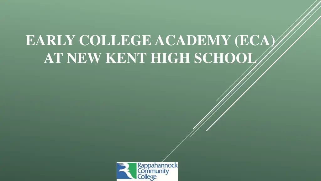 early college academy eca at new kent high school n.w