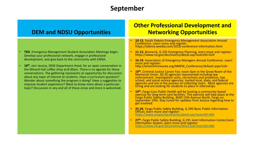 september n.w