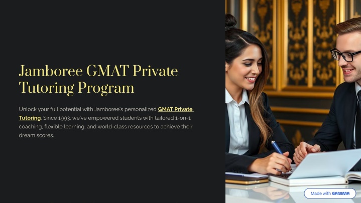 jamboree gmat private tutoring program n.w
