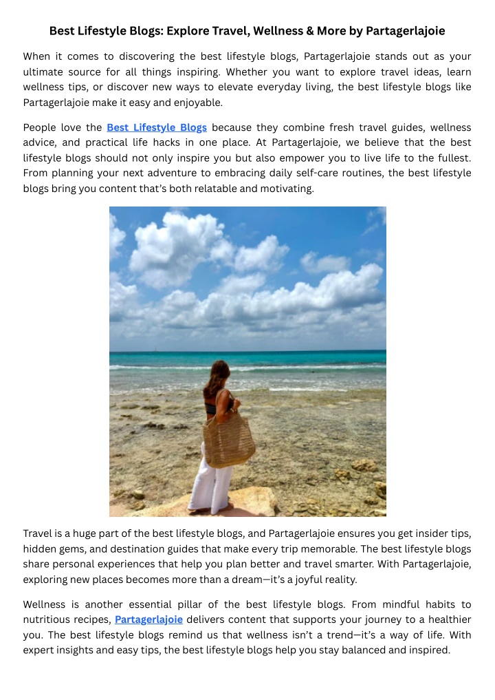best lifestyle blogs explore travel wellness more n.w