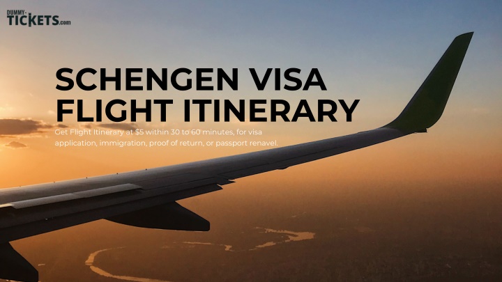 schengen visa flight itinerary get flight n.w