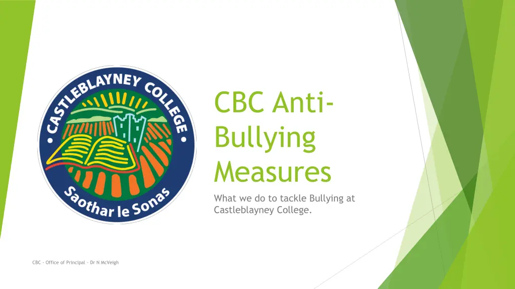 cbc anti bullying measures what we do to tackle n.w