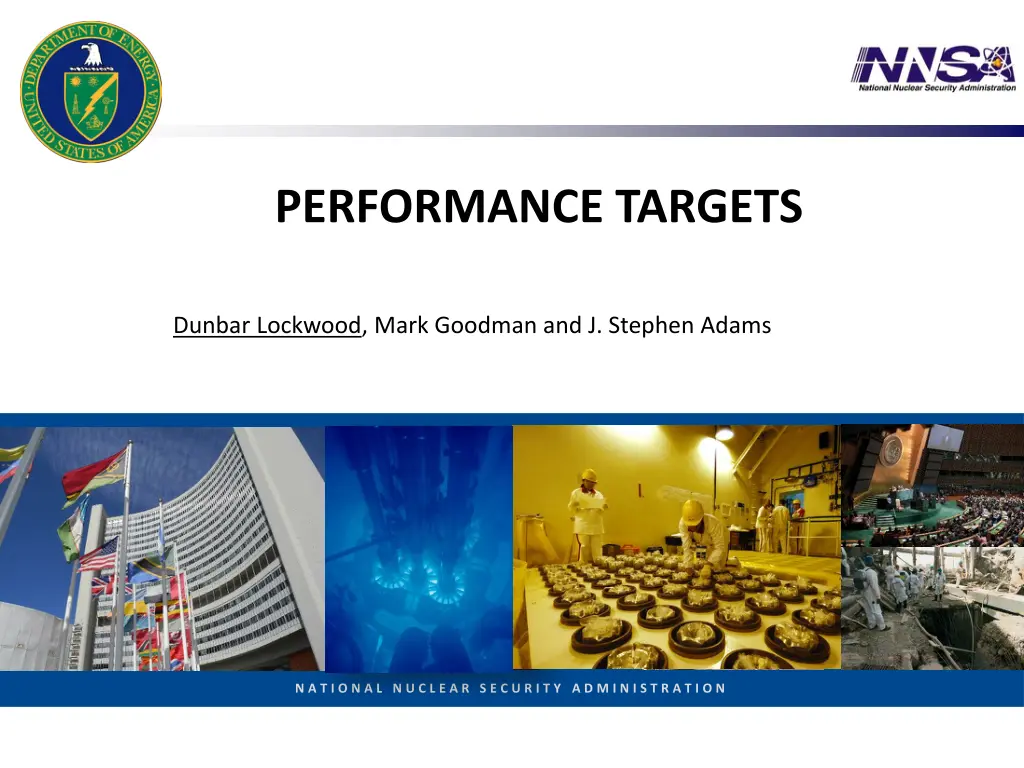 performance targets n.w