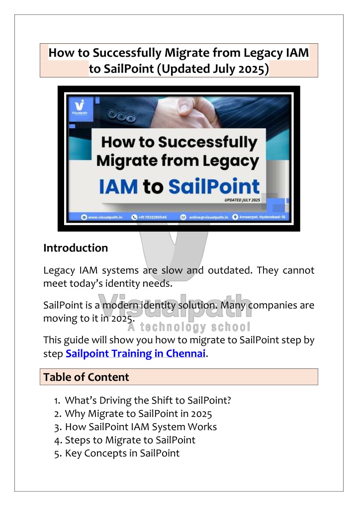 how to successfully migrate from legacy n.w