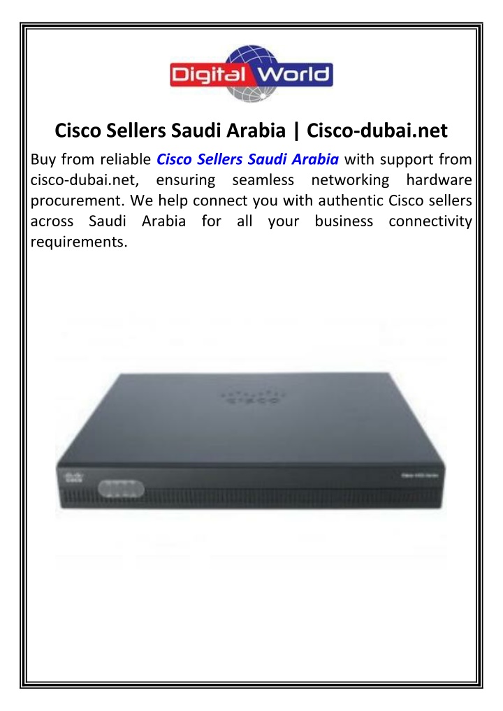 cisco sellers saudi arabia cisco dubai net n.w