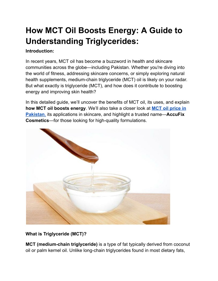 how mct oil boosts energy a guide n.w