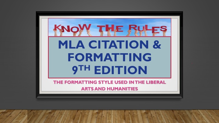 MLA Citation and Formatting: Guidelines for Research Papers