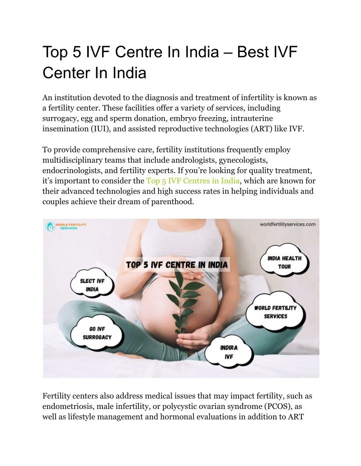 top 5 ivf centre in india best ivf center n.w