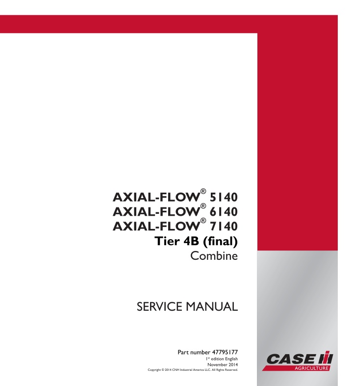 service manual n.w