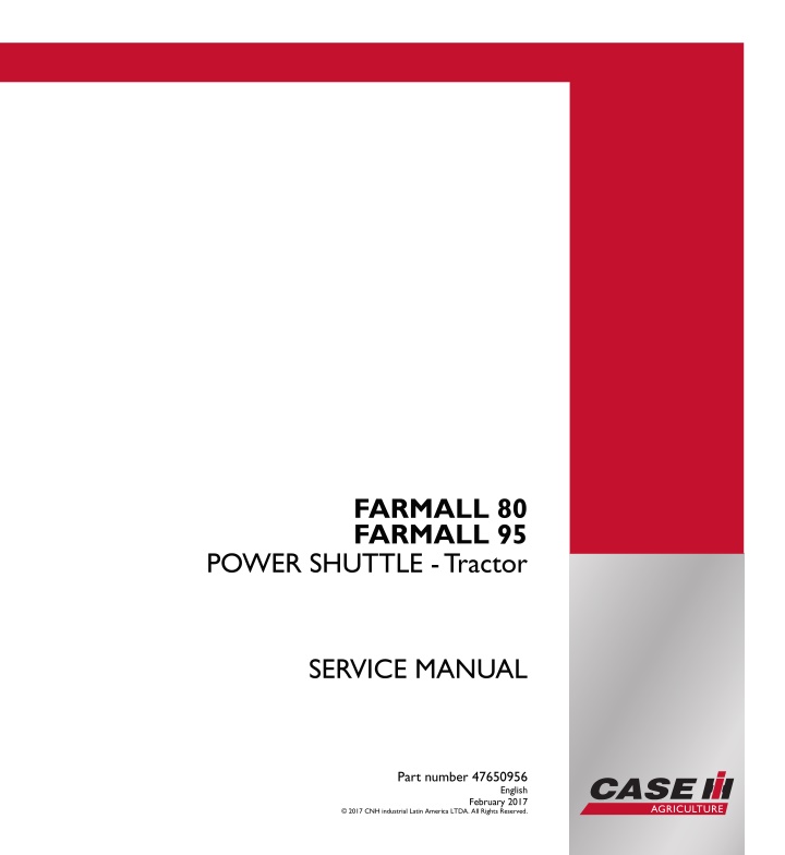 service manual n.w