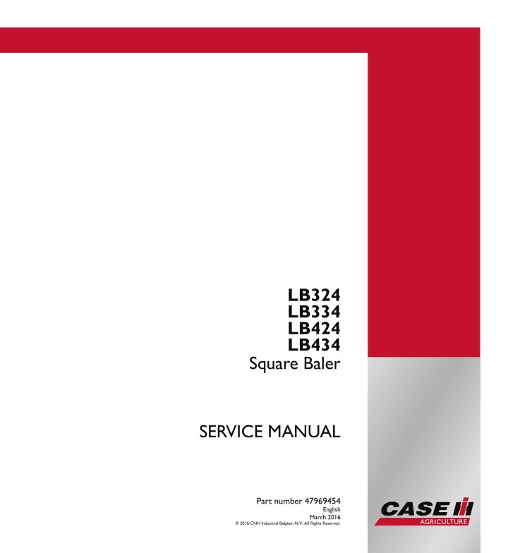 service manual n.w