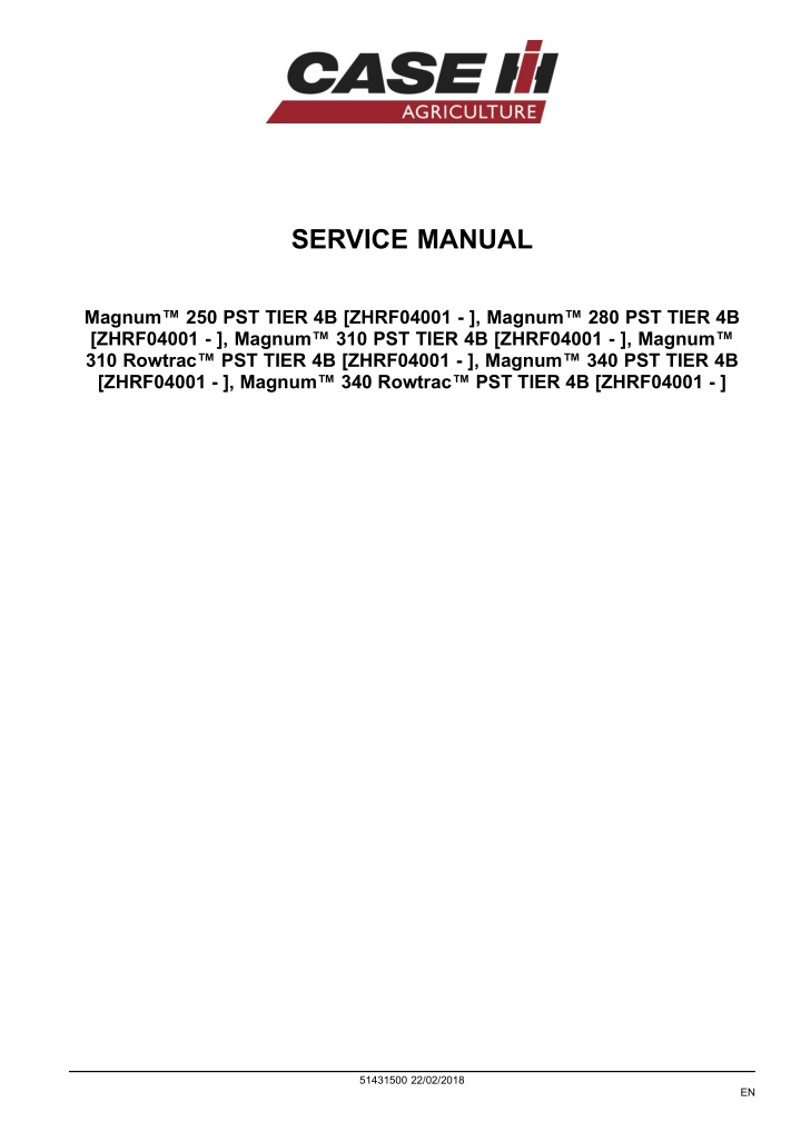 service manual n.w