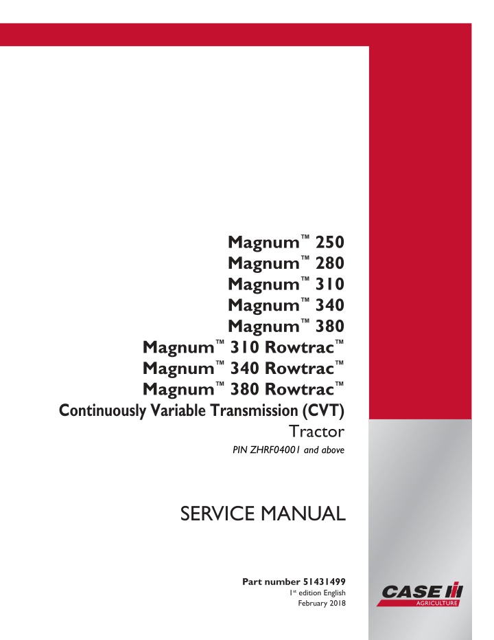 magnum 250 magnum 280 magnum 310 magnum n.w
