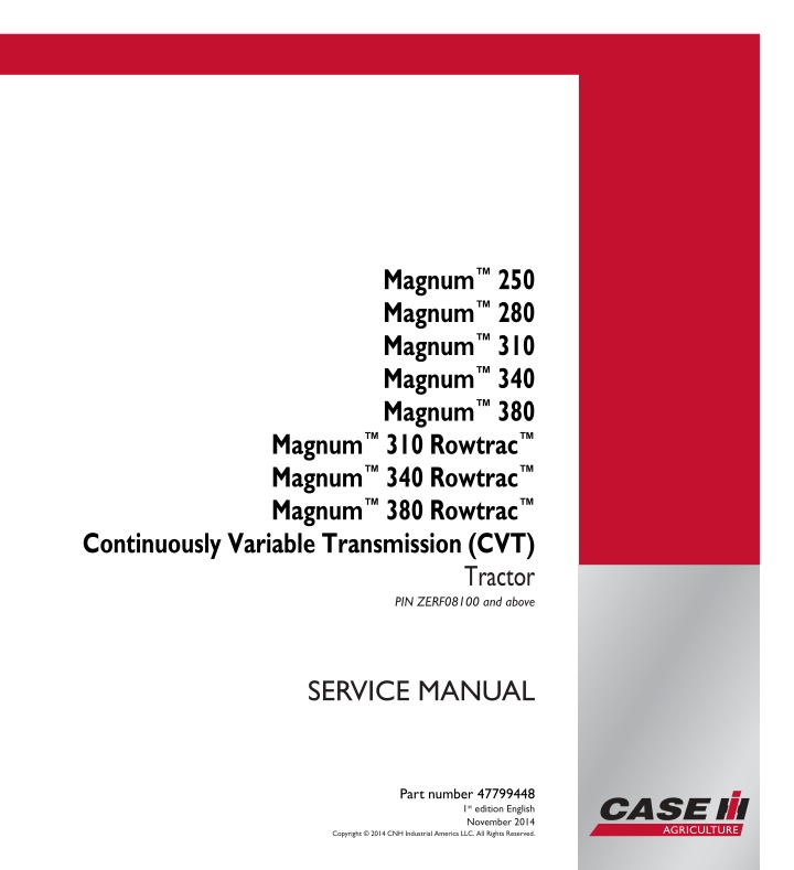service manual n.w