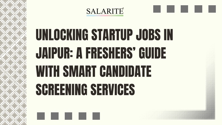 unlocking startup jobs in jaipur a freshers guide n.w