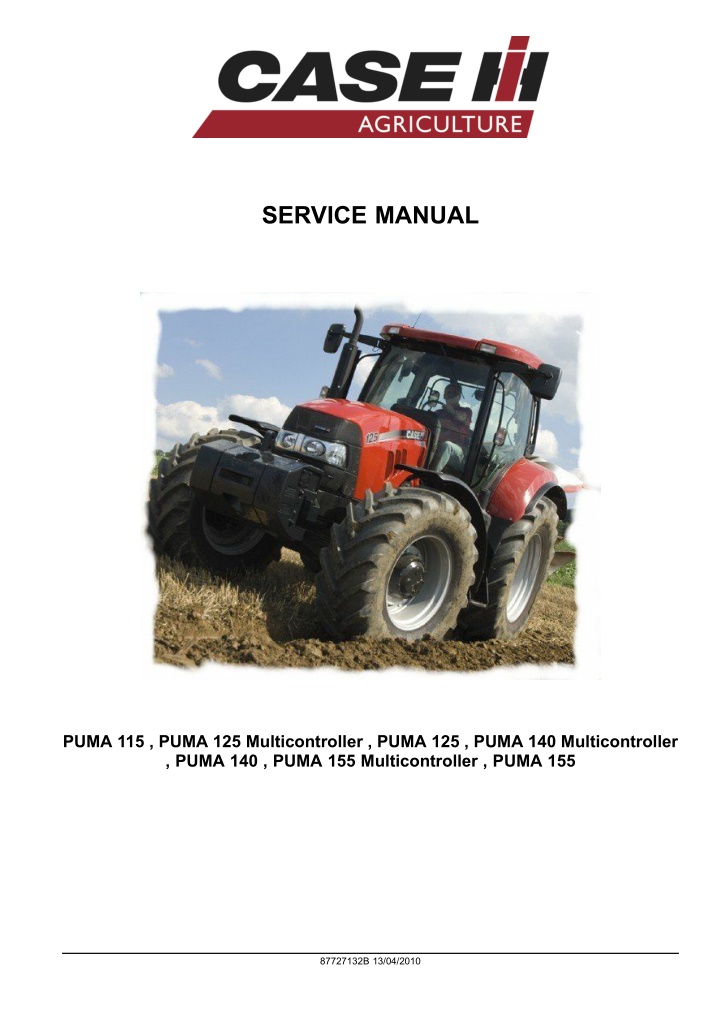 service manual n.w