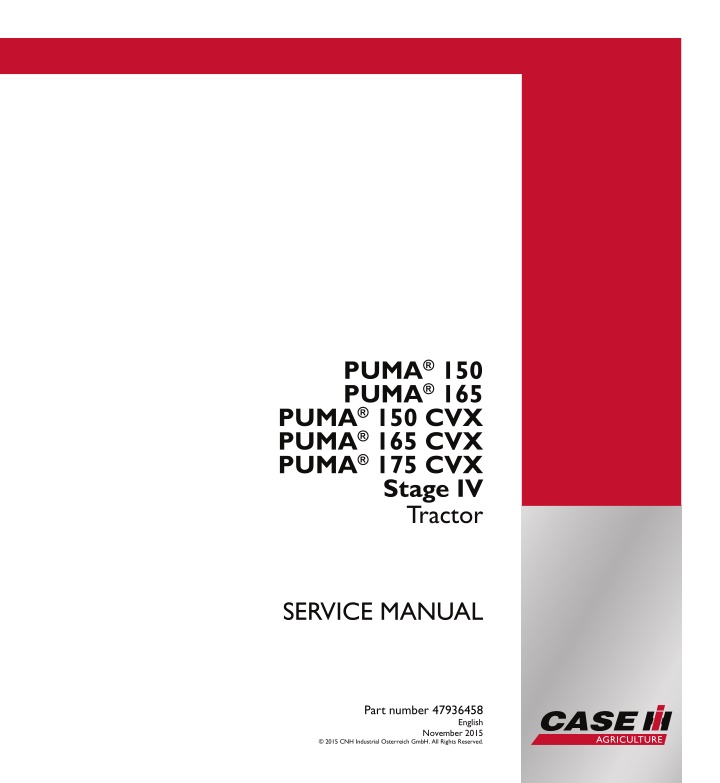 service manual n.w