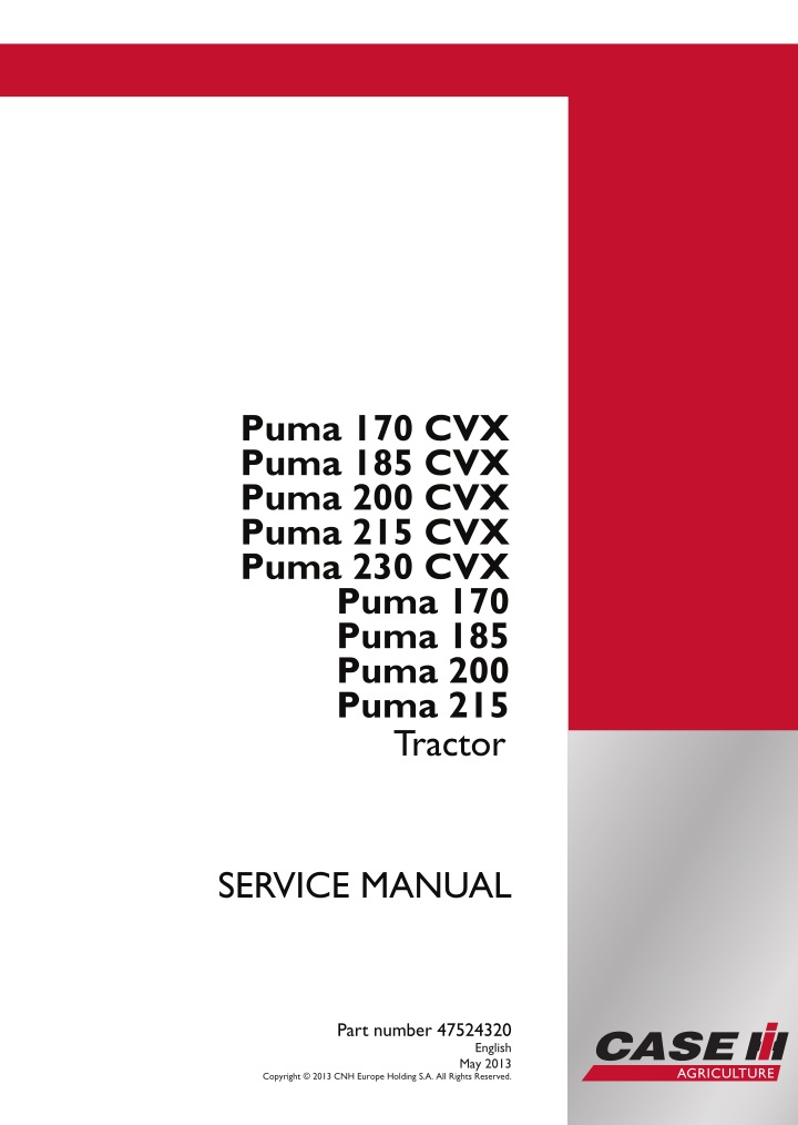 service manual n.w