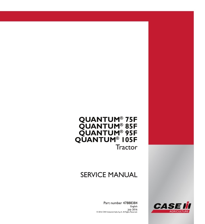 service manual n.w