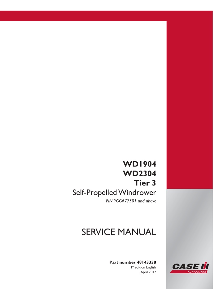 wd1904 wd2304 tier 3 n.w