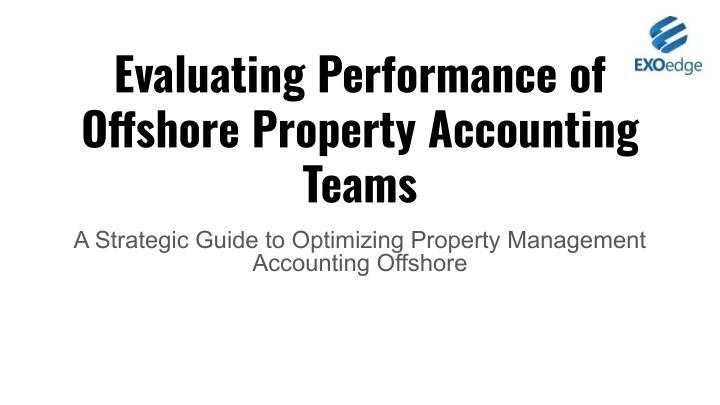evaluating performance of offshore property n.w