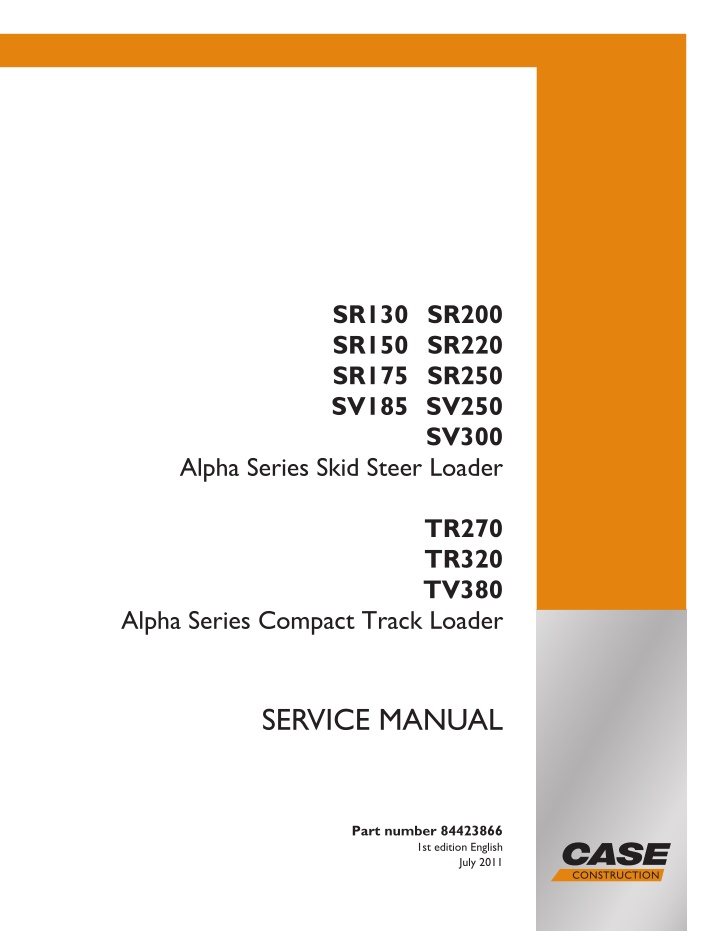 sr130 sr200 sr150 sr220 sr175 sr250 sv185 sv250 n.w