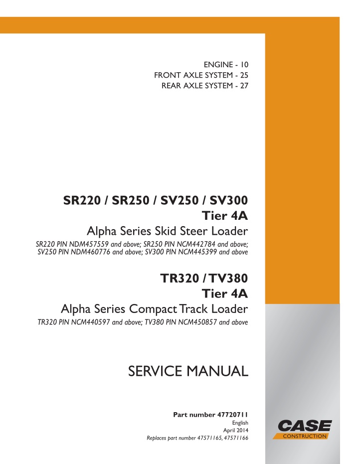 engine 10 front axle system 25 rear axle system 27 n.w