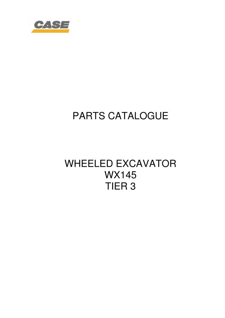 parts catalogue n.w