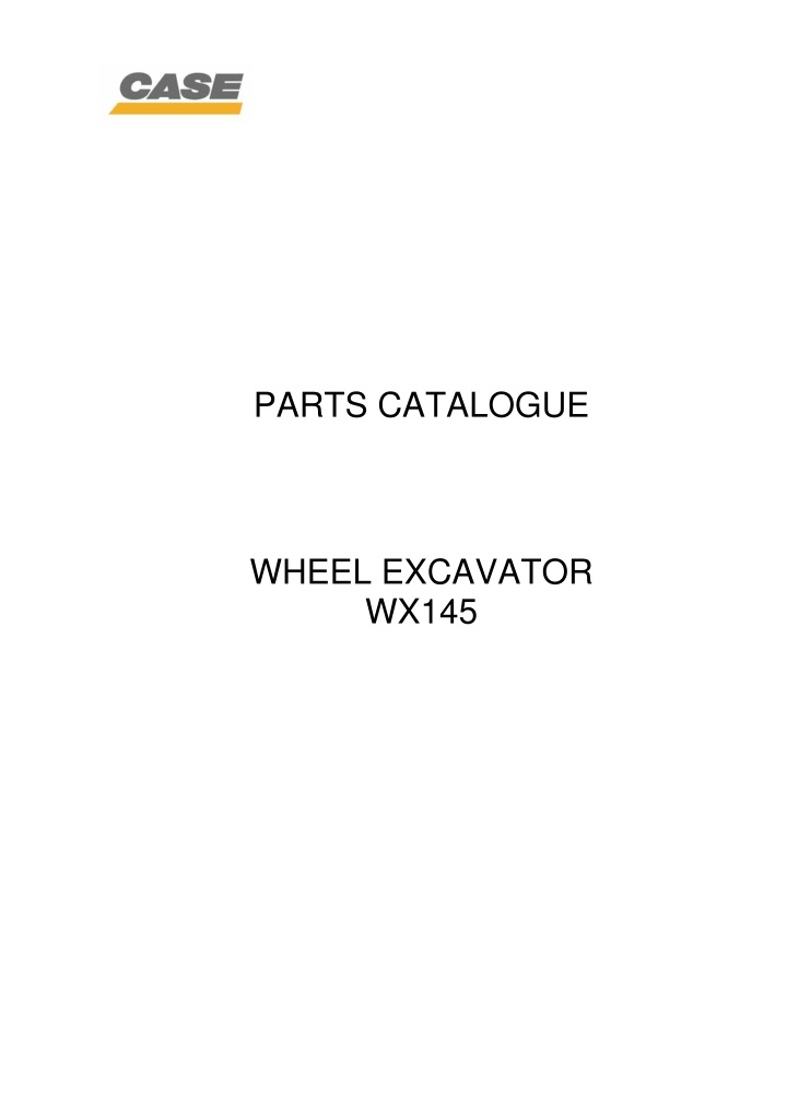 parts catalogue n.w