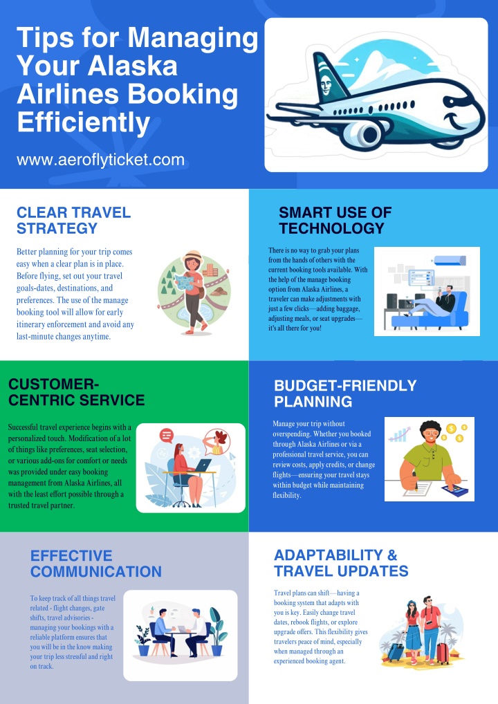 tips for managing your alaska airlines booking n.w