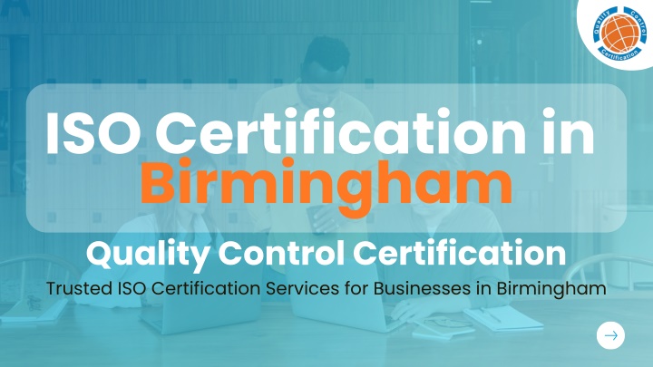 iso certification in birmingham quality control n.w