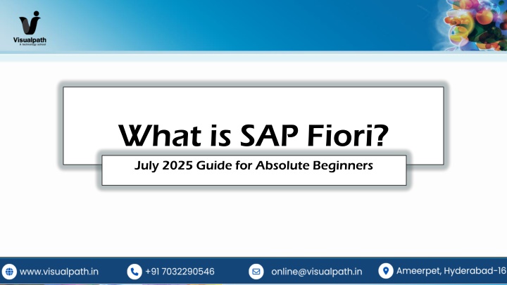 Best SAP BTP CAP Training Online SAP Fiori Training (2025)
