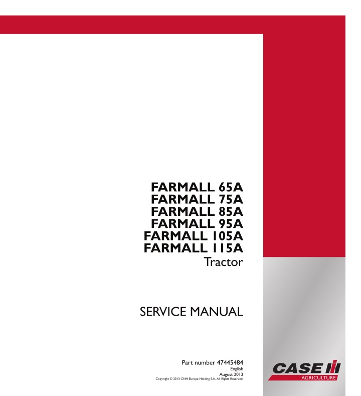 service manual n.w