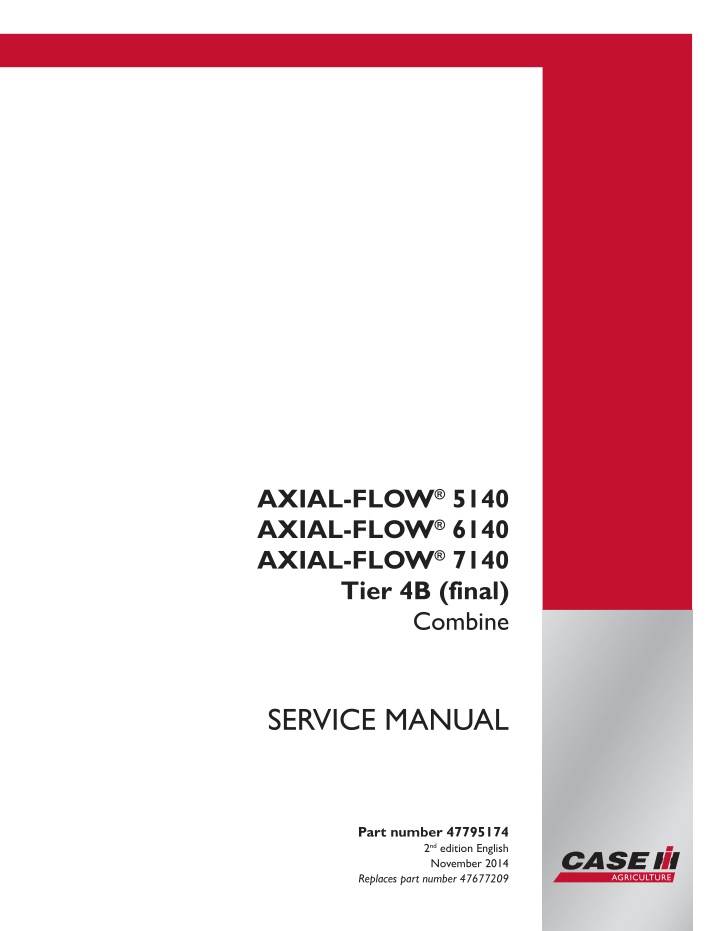 axial flow 5140 axial flow 6140 axial flow 7140 n.w