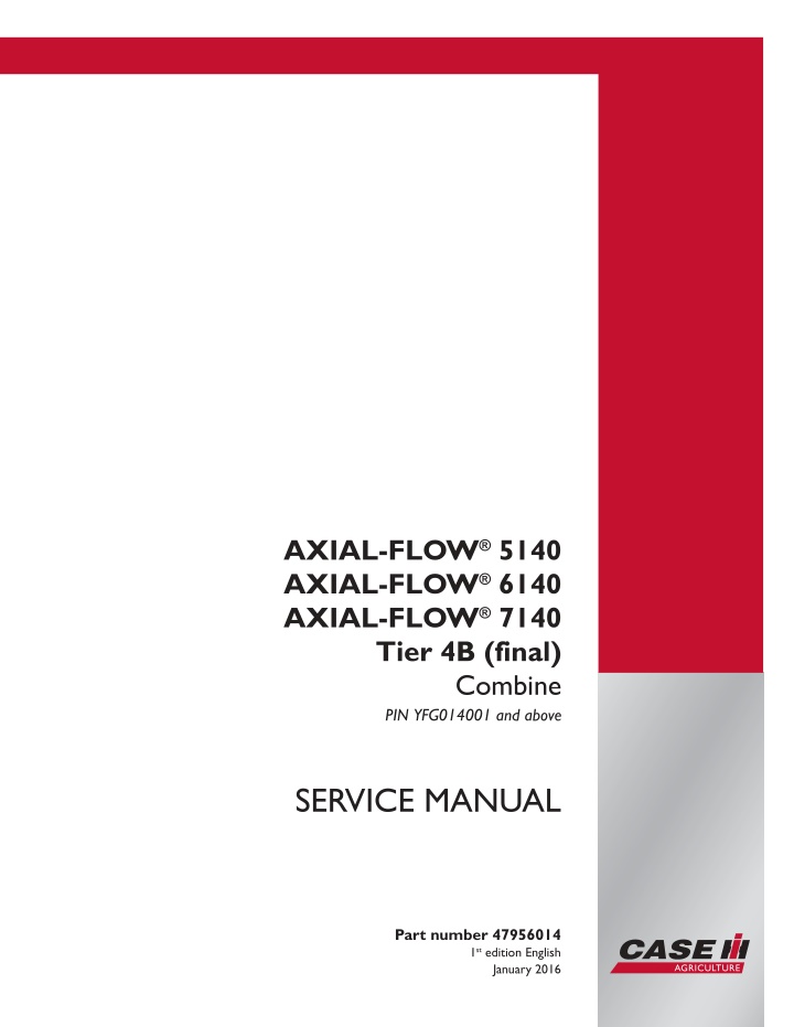 axial flow 5140 axial flow 6140 axial flow 7140 n.w