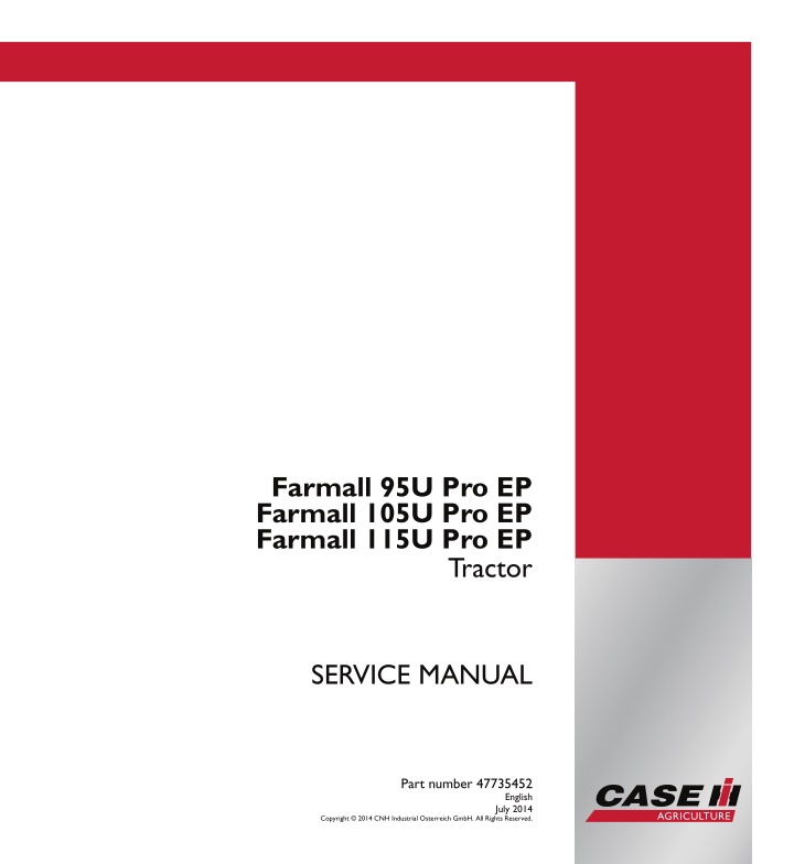service manual n.w