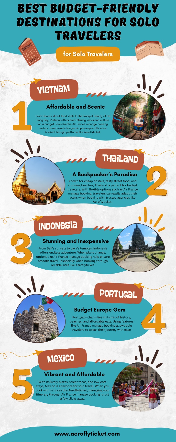 best budget friendly destinations for solo n.w
