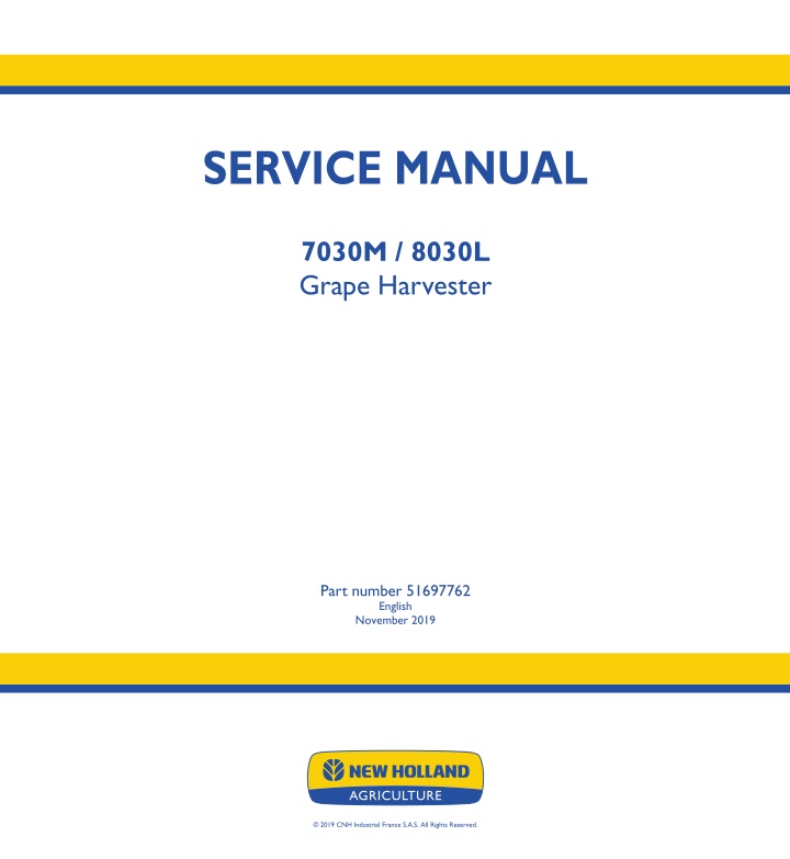 service manual n.w