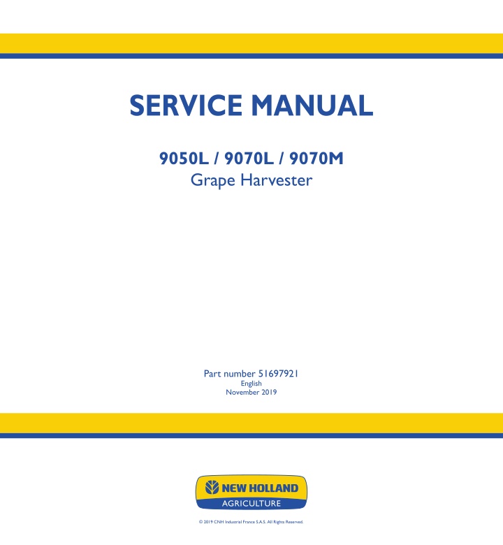 service manual n.w