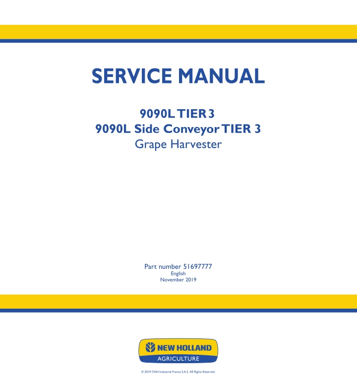 service manual n.w