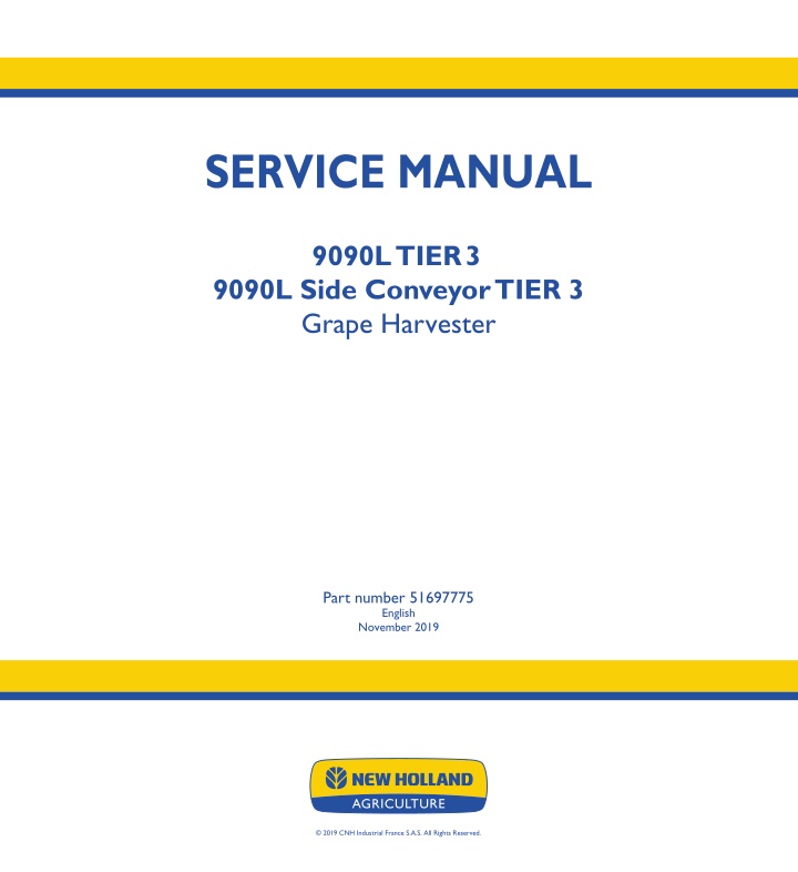 service manual n.w