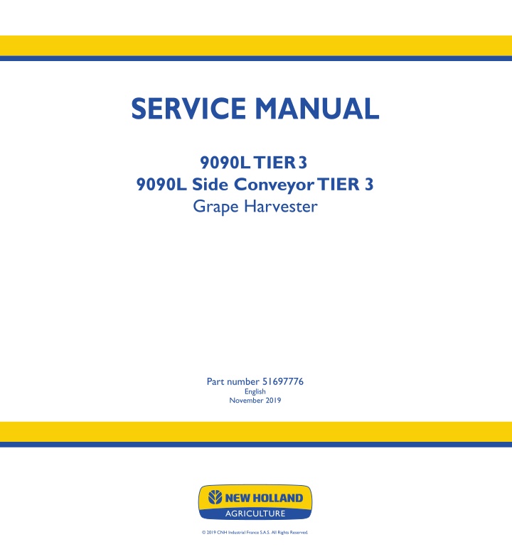service manual n.w